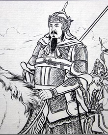 李定国：张献忠的养子，是明朝最后的支柱