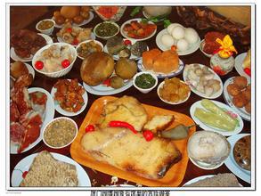 清代宫廷的春节宴席