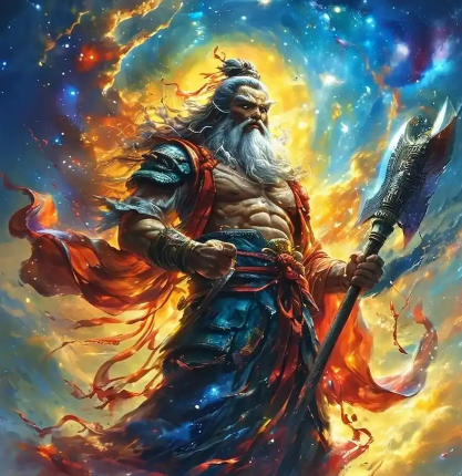 混沌中的至高神：解构盘古大帝的三重神秘面纱