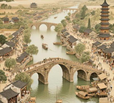 黄金水道贯古今：京杭大运河与王朝命脉的千年共生